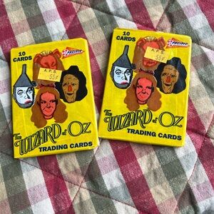 UNOPENED Wizard of Oz Trading Cards 1990 Pacifica
